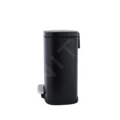 Nimco Cubos De Basura - Cubo De Basura 5 L, Negro Mate KOS 8005-90 -Blanco 0240f7067a562c26ff902580