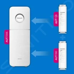 Philips Filtración - Sistema De ósmosis Bajo Fregadero, 2 Litros, ósmosis Inversa, Capacidad 2,1 L/min, Con Grifo Smart AUT7006/10 -Blanco 091a9058b1259de0df63ff02