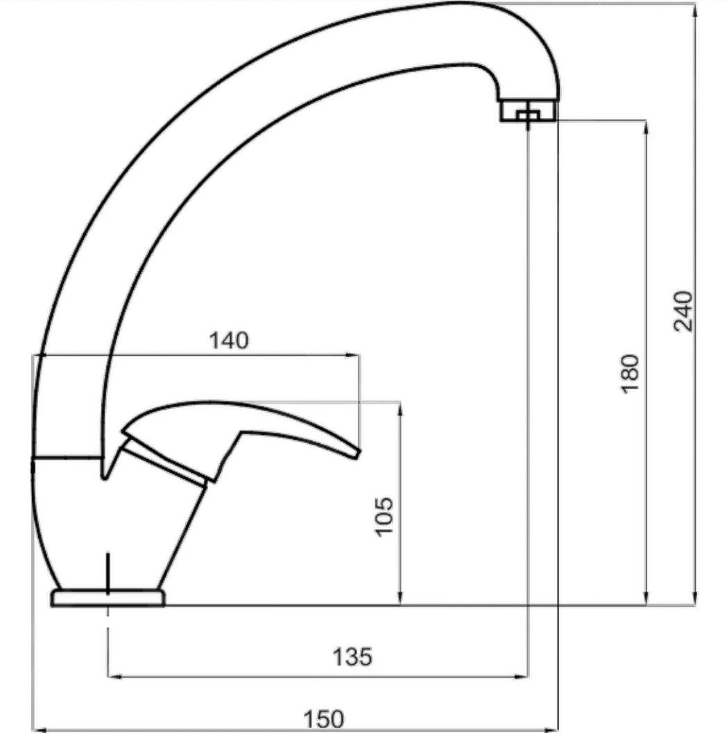 Novaservis Metalia 55 - Grifo De Fregadero, Cromo 55013,0 4 Novaservis Metalia 55 - Grifo De Fregadero, Cromo 55013,0 - Imagen 2