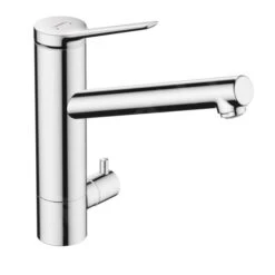 Hansgrohe Zesis M33 - Grifo De Fregadero 200, Válvula De Cierre Del Dispositivo, CoolStart, Cromo 74807000