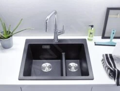 Blanco Pleon 6 Split - Fregadero De Silgranite, 615x510 Mm, Antracita 521689 -Blanco 1b469f1e3903d02f8ee09416 1