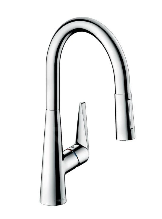 Hansgrohe Talis M51 - Grifo Monomando De Fregadero 200 Con Ducha Extraíble, Cromo 72813000 3 Hansgrohe Talis M51 - Grifo Monomando De Fregadero 200 Con Ducha Extraíble, Cromo 72813000