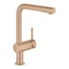 Grohe Minta - Grifo De Fregadero, Warm Sunset Cepillado 30274DL0 -Blanco 2419060b143e642ad1d18721