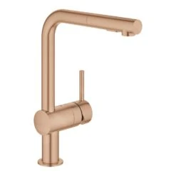 Grohe Minta - Grifo De Fregadero, Warm Sunset Cepillado 30274DL0