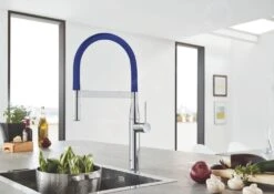 Grohe Essence - Flexo Para Grifería De Fregadero, Azul 30321TY0 -Blanco 27e260fca4f642615dc07f3d