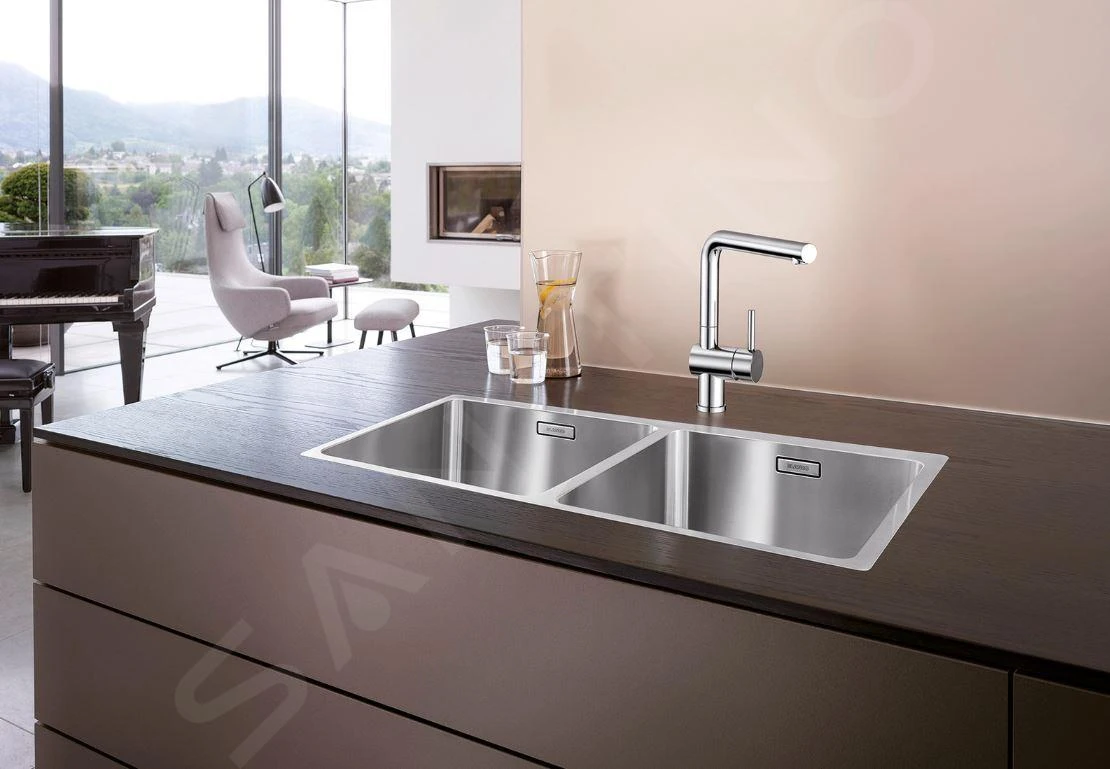 Blanco Andano 400 - Fregadero, 865x440 Mm, Acero Inoxidable 522985 5 Blanco Andano 400 - Fregadero, 865x440 Mm, Acero Inoxidable 522985 - Imagen 3