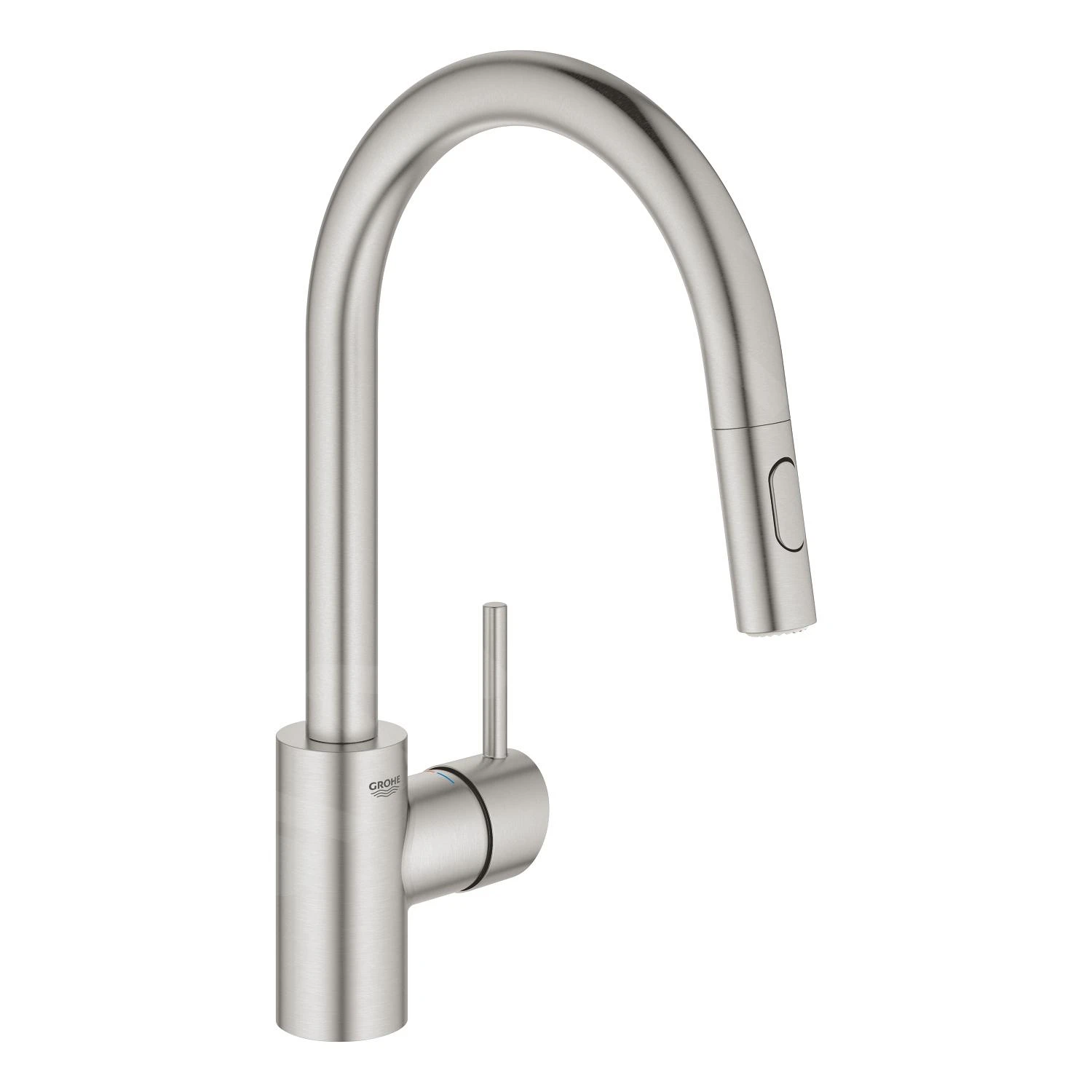 Grohe Concetto - Grifo De Fregadero Con Ducha Extraíble, Supersteel 31483DC2 3 Grohe Concetto - Grifo De Fregadero Con Ducha Extraíble, Supersteel 31483DC2