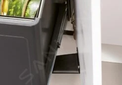 Blanco Botton Pro - Cubo De Basura Extraíble, Con Separación, Capacidad 39 L 517470 -Blanco 393f306866896538c6317662