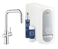 Grohe Blue Home - Grifo De Fregadero Connected, Con Enfriador De Agua Y Filtro, Cromo 31543000