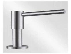 Blanco Accesorios - Dispensador De Detergente Piona, Acero Inoxidable 517537 -Blanco 3d10b33cbc3f3ae576bbd4f6