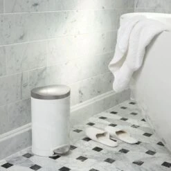 Simplehuman Cubos De Basura - Cubo De Basura 6 L, Blanco CW1835CB -Blanco 3e0c95000777501db0360616