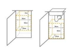 Simplehuman Cubos De Basura - Cubo De Basura Extraíble 10 L CW1643 -Blanco 405f38d1ec5940353a87375b