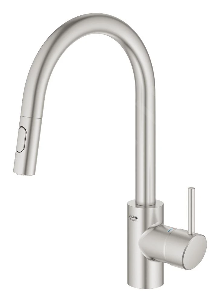 Grohe Concetto - Grifo De Fregadero Con Ducha Extraíble, Supersteel 31483DC2 5 Grohe Concetto - Grifo De Fregadero Con Ducha Extraíble, Supersteel 31483DC2 - Imagen 3