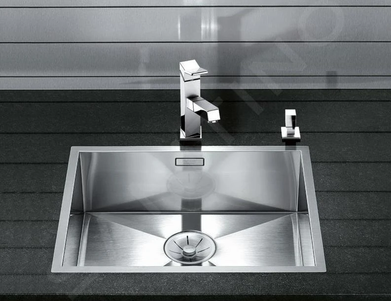 Blanco Zerox 500 - Fregadero, 540x440 Mm, Acero Inoxidable 521588 5 Blanco Zerox 500 - Fregadero, 540x440 Mm, Acero Inoxidable 521588 - Imagen 3