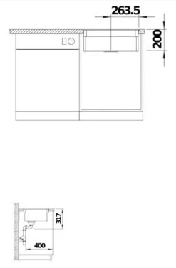 Blanco Etagon 500 - Fregadero De Silgranite, 527x427 Mm, Con Guías, Antracita 526343 -Blanco 4f9cd6f976f671f1b670265c