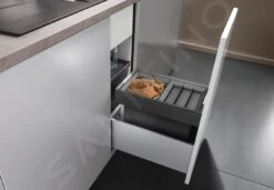 Blanco Flexon II - Papelera Incorporada, Dividida, Volumen 16 L 521467 -Blanco 4fc4ba60b232367c18873460