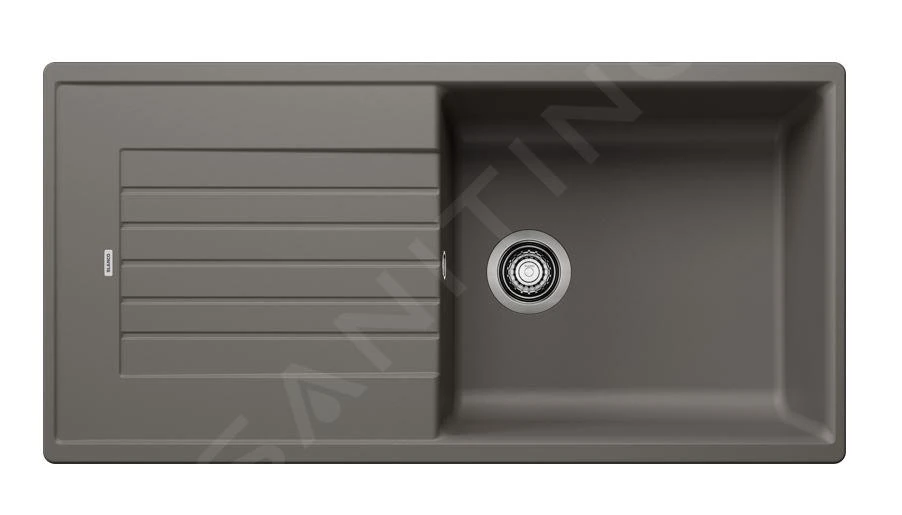 Blanco Zia XL 6 - Fregadero De Silgranite, 1000x500 Mm, Gris 527400 3 Blanco Zia XL 6 - Fregadero De Silgranite, 1000x500 Mm, Gris 527400