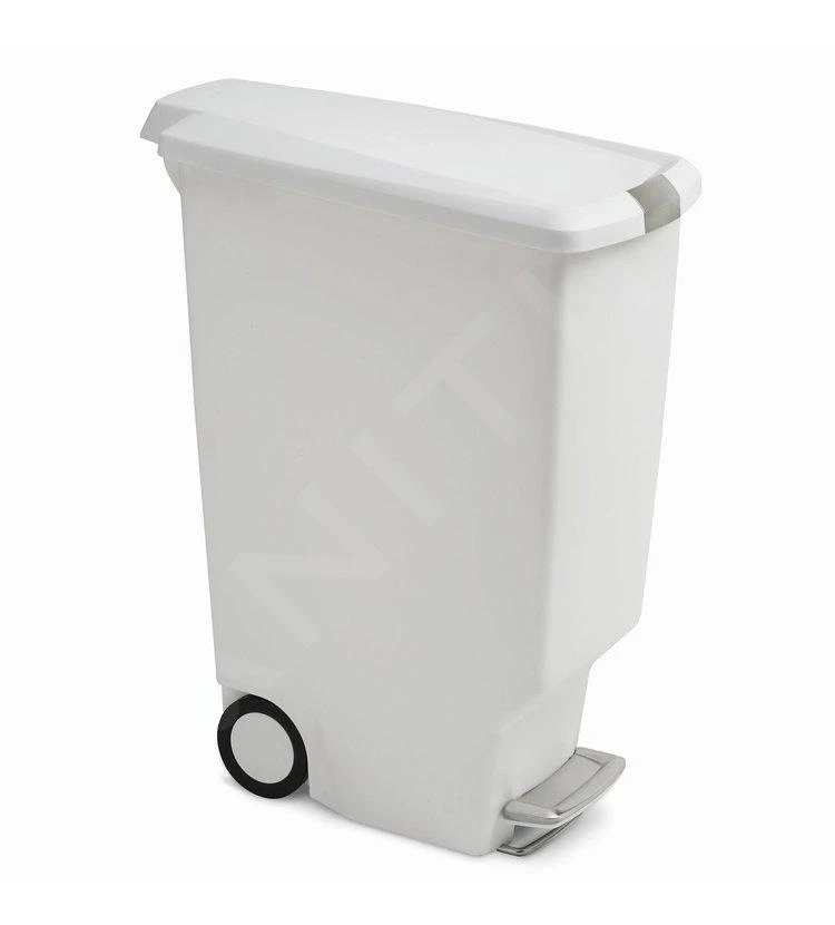 Simplehuman Cubos De Basura - Cubo De Basura Slim 40 L, Blanco CW1362 5 Simplehuman Cubos De Basura - Cubo De Basura Slim 40 L, Blanco CW1362 - Imagen 3