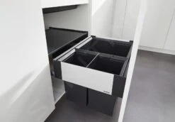 Blanco Select - Cubo De Basura Empotrado, Con Compartimento, Capacidad 46 L 526205 -Blanco 53d7b871f5e95250777f2919