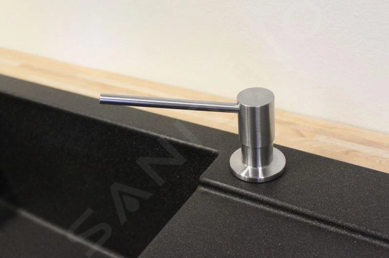 Blanco Accesorios - Dispensador De Detergente Torre, Imitación De Acero Inoxidable 512594 5 Blanco Accesorios - Dispensador De Detergente Torre, Imitación De Acero Inoxidable 512594 - Imagen 3