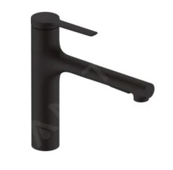 Hansgrohe Zesis M33 - Grifo De Fregadero 160, Con Ducha Extraíble, Negro Matee 74801670