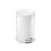 Simplehuman Cubos De Basura - Cubo De Basura 4,5 L, Blanco CW1853CB -Blanco 6473449be09bc20fc5ed9e5b