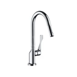 Axor Citterio - Grifo De Fregadero Con Ducha Extraíble, Cromo 39835000