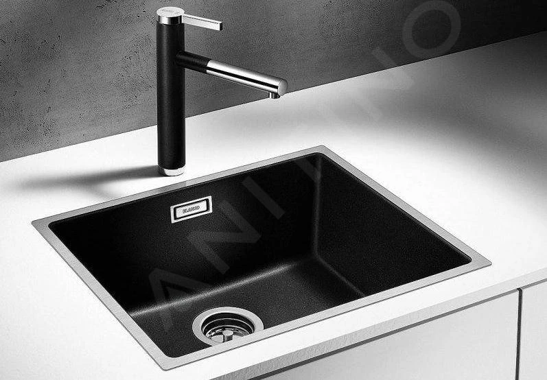 Blanco Subline 400 - Fregadero De Silgranite, 430x460 Mm, Antracita 523422 5 Blanco Subline 400 - Fregadero De Silgranite, 430x460 Mm, Antracita 523422 - Imagen 3