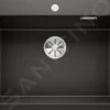 Blanco Pleon 8 - Fregadero De Silgranite, 700x510 Mm, Negro 525957 -Blanco 7282686d21e12c17f05768f8