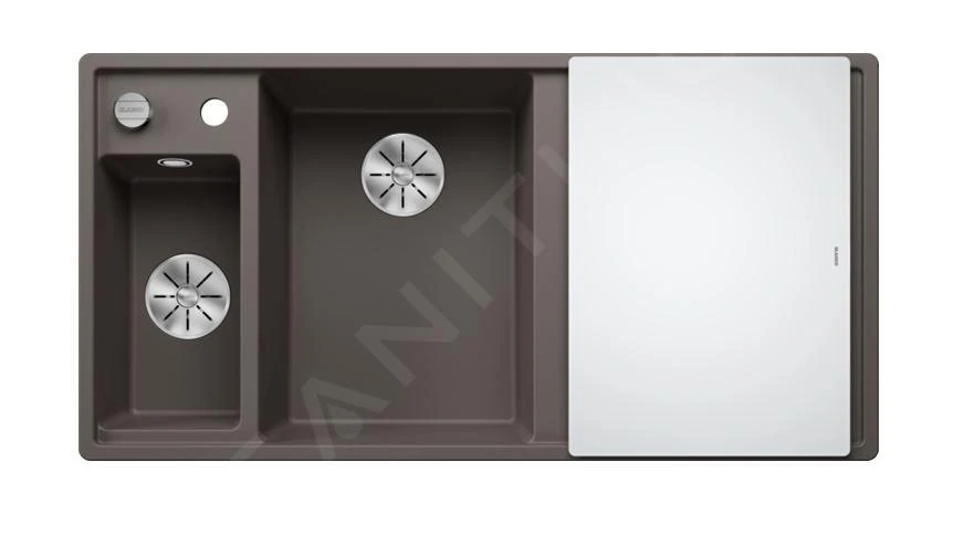 Blanco Axia III 6 - Fregadero De Silgranite, 1000x510 Mm, Con Control De Desagüe Y Accesorios, InFino, Gris 527226 5 Blanco Axia III 6 - Fregadero De Silgranite, 1000x510 Mm, Con Control De Desagüe Y Accesorios, InFino, Gris 527226 - Imagen 3