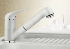 Blanco Daras S - Grifo De Fregadero Con Salida Extraíble, Blanco 517735 -Blanco 77bc0022f98fca111c253927