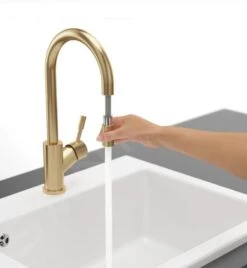 Villeroy & Boch Umbrella - Grifo De Fregadero Con Salida Extraíble, Dorado 92540003 13 Villeroy & Boch Umbrella - Grifo De Fregadero Con Salida Extraíble, Dorado 92540003 -Blanco 77ff0abe4722ca9d08922282