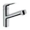 Hansgrohe Focus M42 - Grifo De Fregadero M427-H150 ECO, Con Salida Extraíble, EcoSmart, Cromo 71865000 -Blanco 7c897aaaa792503a528445c6