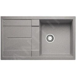 Blanco Metra 5 - Fregadero De Silgranite, 860x500 Mm, Aluminio 513204