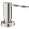 Hansgrohe Accesorios - Dispensador De Jabón Líquido, Acero Inoxidable 40448800