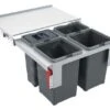 Franke Sortery - Cubo De Basura Integrado Garbo 60-4 121.0200.676