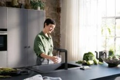 Hansgrohe Aqittura M91 - Grifo De Fregadero, SodaSystem, SBox, Negro Mate 76837670 -Blanco 8fababe15ca68e2fb16fc142 1