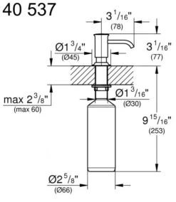 Grohe Accesorios - Dispensador De Detergente Authentic, Supersteel 40537DC0 -Blanco 94af5affba45988715a7cf71