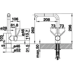 Blanco Mila S - Grifo De Fregadero Con Salida Extraíble, Cromo 519810 8 Blanco Mila S - Grifo De Fregadero Con Salida Extraíble, Cromo 519810 -Blanco 95db2df85ee1ca8d4dbeabfb
