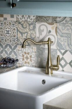 Sapho Kayra - Grifo De Fregadero, Bronce K1053 -Blanco 98f286be12375a685c90ff5d