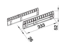 Blanco Select - Soportes Para Bolsas De Basura 521300 -Blanco 99c05fe2ea91997313b44d16