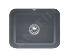 Villeroy & Boch Cisterna 60C - Fregadero De Cerámica 55x44 Cm, CeramicPlus, Grafito 670601i4