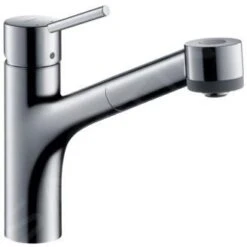 Hansgrohe Talis M52 - Grifo De Fregadero M5216-H170 Con Ducha Extraíble, SBOX, Cromo 73860000
