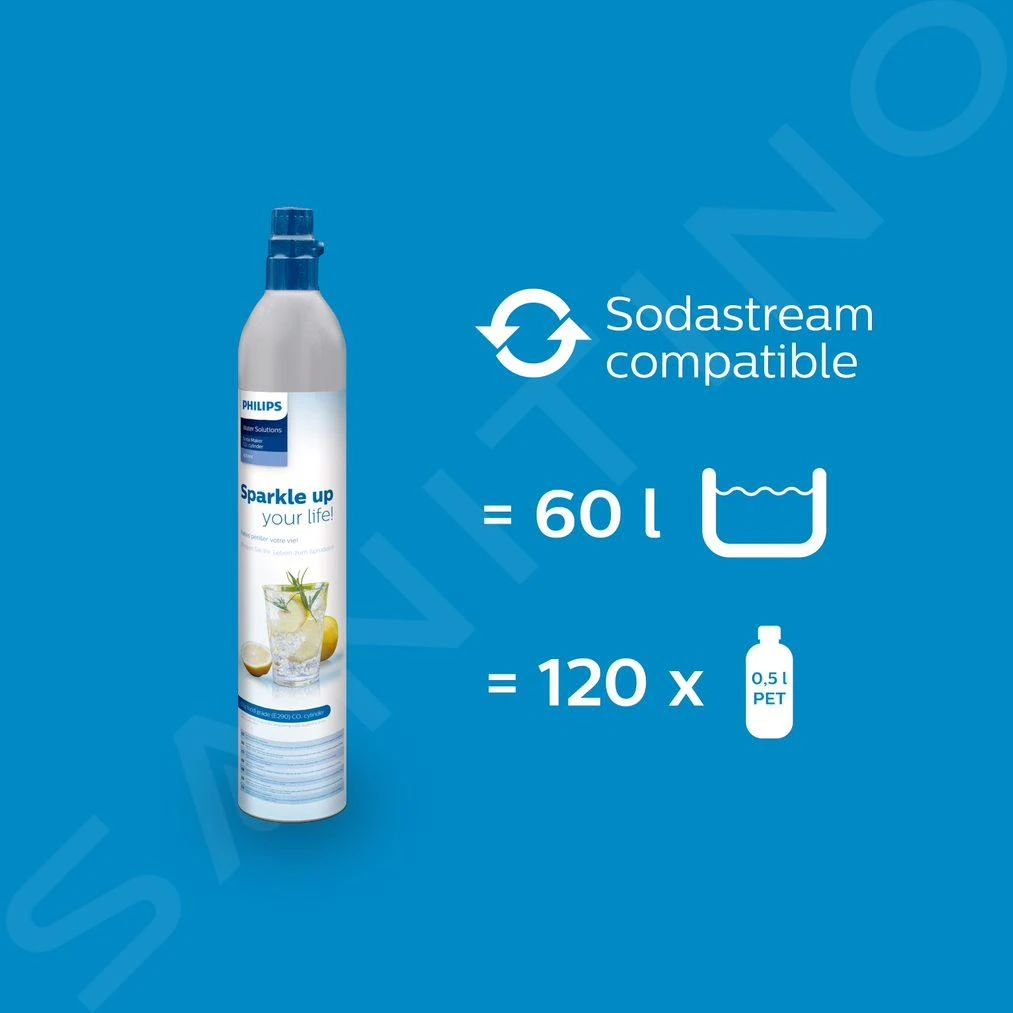 Philips GoZero - Máquina Para Hacer Agua Con Gas Viva, Con Accesorios, Color Negro ADD4902BK/10 7 Philips GoZero - Máquina Para Hacer Agua Con Gas Viva, Con Accesorios, Color Negro ADD4902BK/10 - Imagen 5