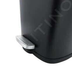 Nimco Cubos De Basura - Cubo De Basura 5 L, Negro Mate KOS 8005-90 -Blanco 9c55817d45026410ea42e45b