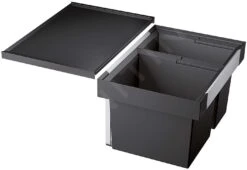 Blanco Flexon II - Cubo De Basura Extraíble, Capacidad 38 L 521469