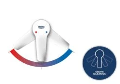 Grohe Minta - Grifo De Fregadero Con Ducha Extraíble, Warm Sunset 32321DA2 -Blanco PHOTO 12