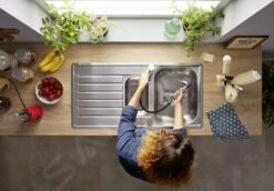 Blanco Wega S - Grifo De Fregadero Con Ducha Extraíble, Cromo 526416 -Blanco a1d921ba8bfbe8508063c282