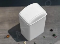 Aqualine Accesorios - Cubo De Basura Soft, 5 L, Blanco TRN-187-06 -Blanco a441f1df015ace8571542223