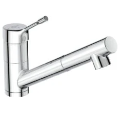 Ideal Standard Ceralook - Grifo De Cocina Con Salida Extraíble, BlueStart, Cromo BC294AA